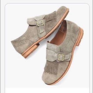 Korkease Bailee Oxford Grey Suede Sz 7.5